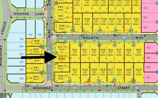 Lot 510 Ruby Street (1/3)