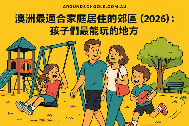 澳洲最適合家庭居住的郊區（2026）：孩子們最能玩的地方