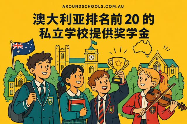 澳大利亚排名前 20 的私立学校提供奖学金