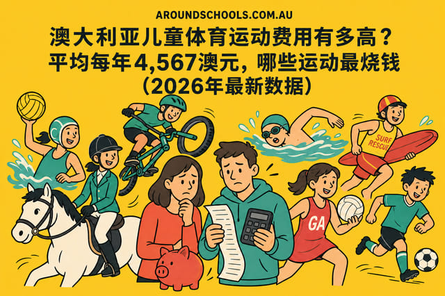 澳大利亚儿童体育运动费用有多高？平均每年4,567澳元，哪些运动最烧钱（2026年最新数据）