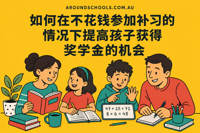 如何在不花钱参加补习的情况下提高孩子获得奖学金的机会