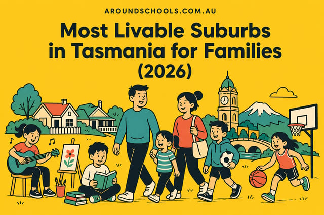 Most Livable Suburbs in Tasmania for Families (2026)
