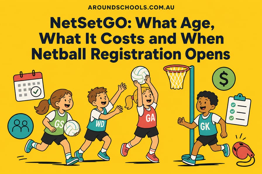 NetSetGO: What Age, What It Costs and When Netball Registration Opens