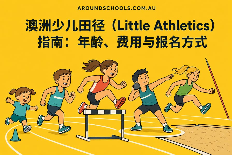 澳洲少儿田径（Little Athletics）指南：年龄、费用与报名方式