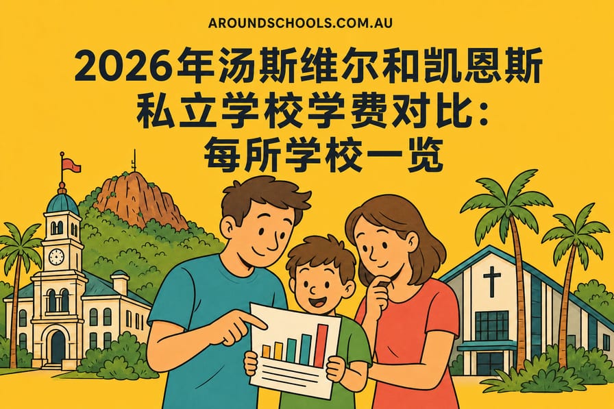 2026年汤斯维尔和凯恩斯私立学校学费对比：每所学校一览