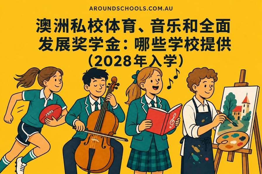 澳洲私校体育、音乐和全面发展奖学金：哪些学校提供（2028年入学）
