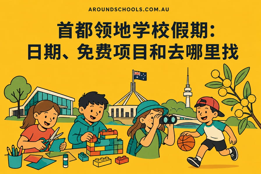 首都领地学校假期：日期、免费项目和去哪里找