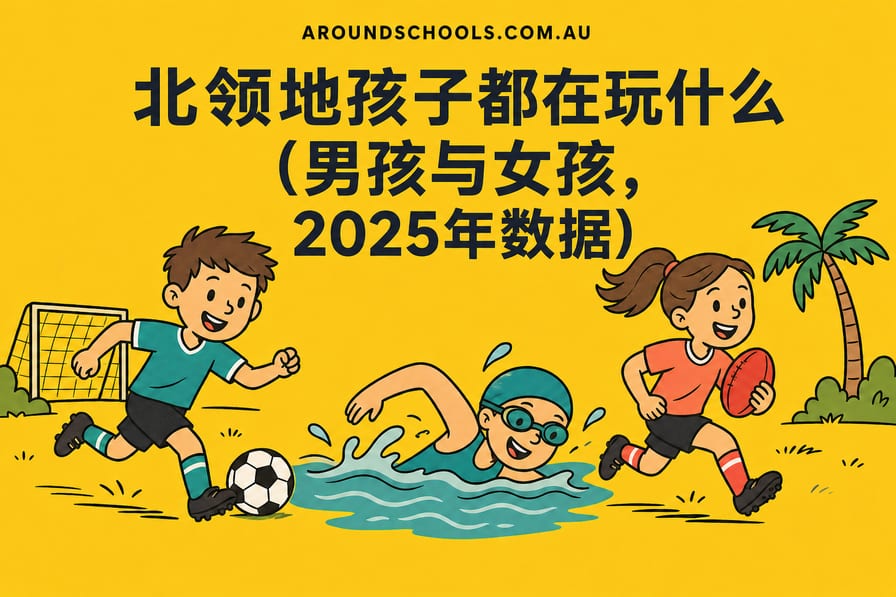 北领地孩子都在玩什么（男孩与女孩，2025年数据）