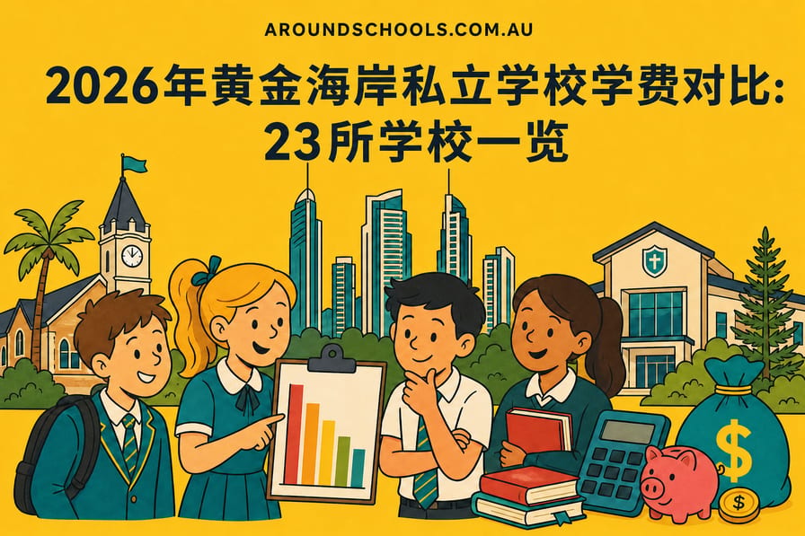 2026年黄金海岸私立学校学费对比：23所学校一览