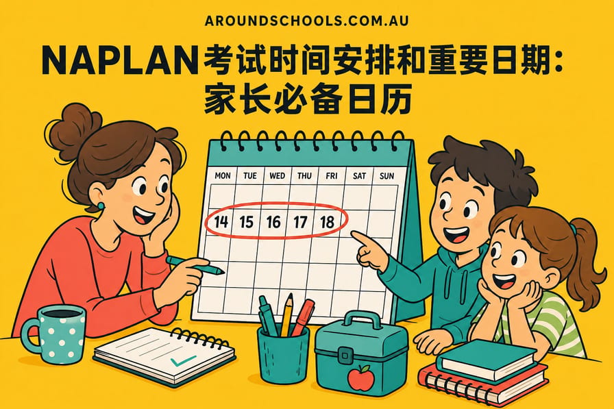 2027年NAPLAN考试日期和时间表：3月10日至22日，逐日说明