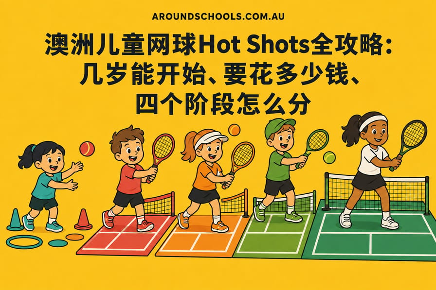 澳洲儿童网球Hot Shots全攻略：几岁能开始、要花多少钱、四个阶段怎么分