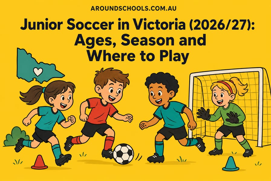 Junior Soccer in Victoria (2026/27): Ages, Season and Where to Play