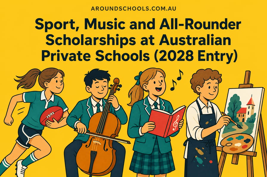 Sport, Music and All-Rounder Scholarships at Australian Private Schools (2028 Entry)