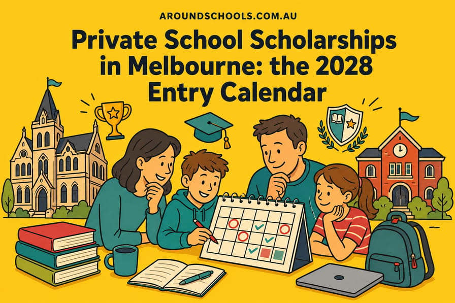 Private School Scholarships in Melbourne: the 2028 Entry Calendar