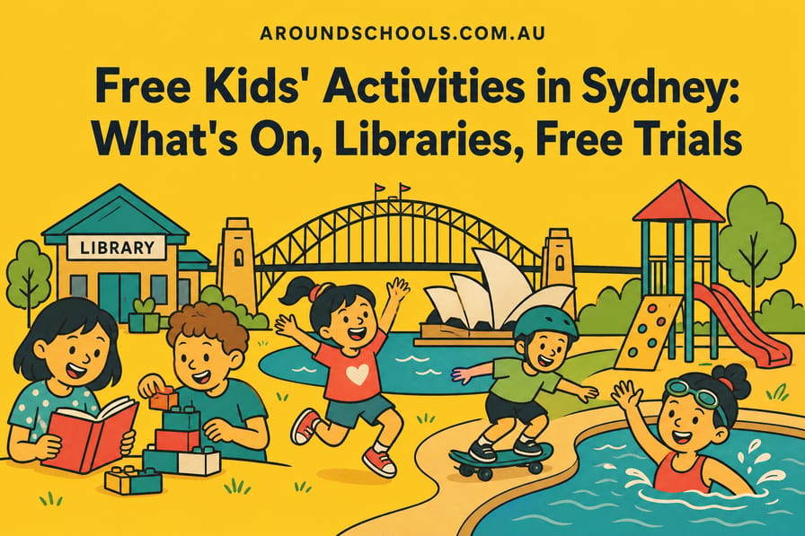 Free Kids' Activities in Sydney: What's On, Libraries, Free Trials