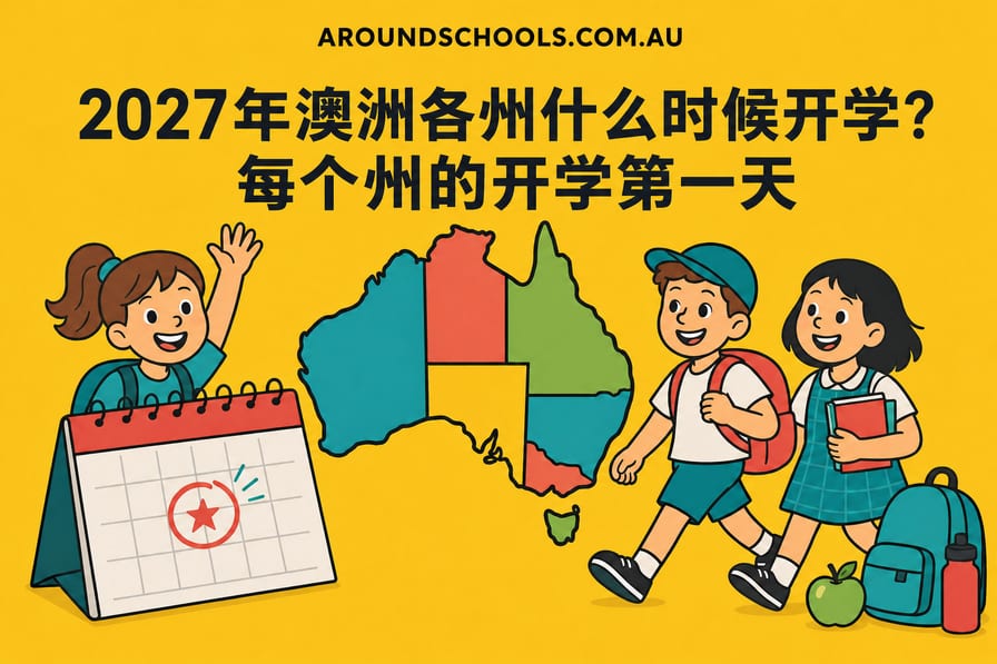 2027年澳洲各州什么时候开学？每个州的开学第一天