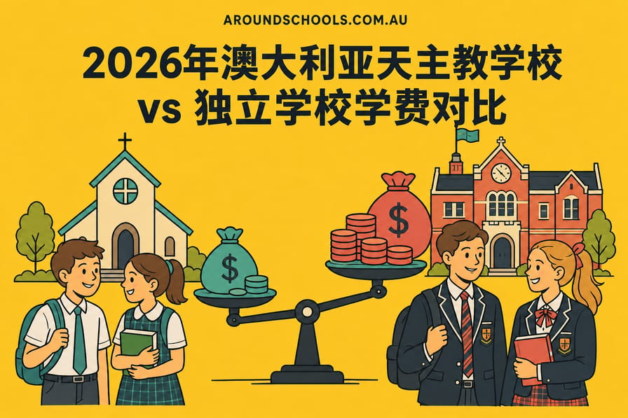 2026年澳大利亚天主教学校 vs 独立学校学费对比