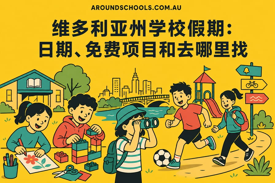 维多利亚州学校假期：日期、免费项目和去哪里找