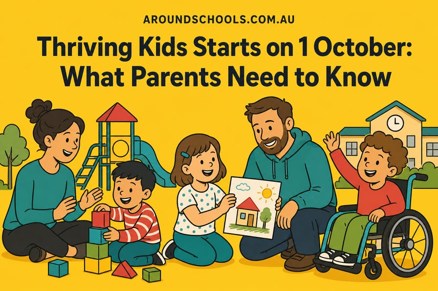Thriving Kids Starts on 1 October: What Parents Need to Know
