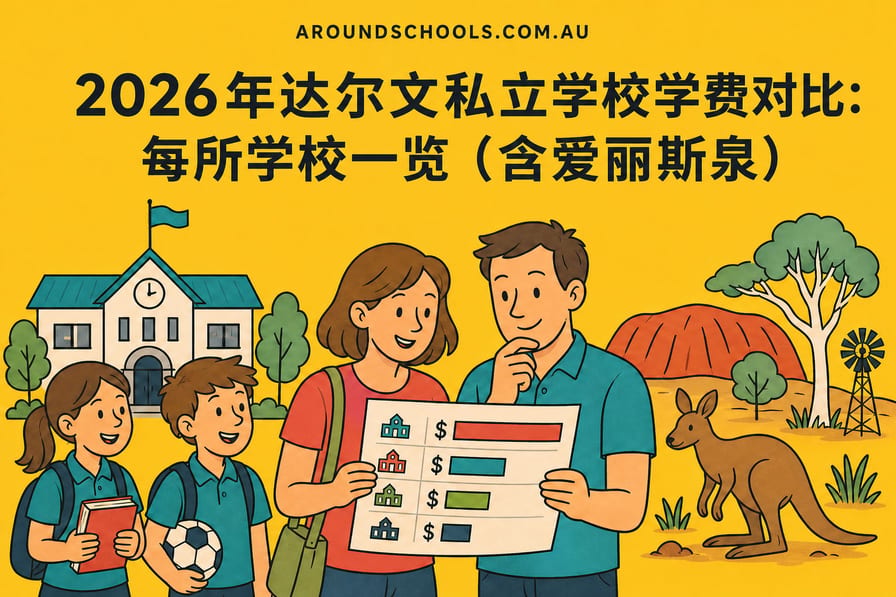 2026年达尔文私立学校学费对比：每所学校一览（含爱丽斯泉）