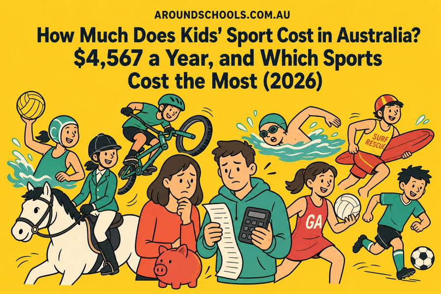 How Much Does Kids' Sport Cost in Australia? $4,567 a Year, and Which Sports Cost the Most (2026)