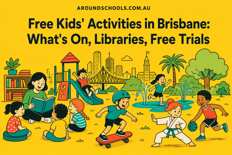 Free Kids' Activities in Brisbane: What's On, Libraries, Free Trials