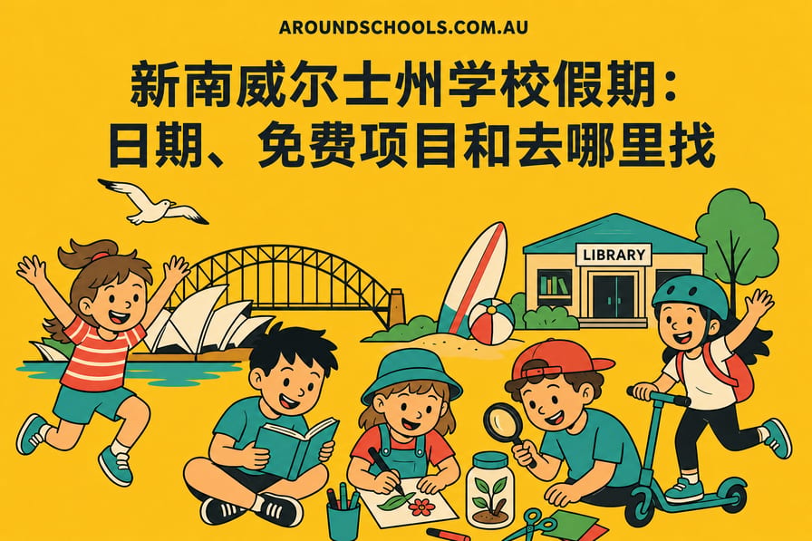 新南威尔士州学校假期：日期、免费项目和去哪里找