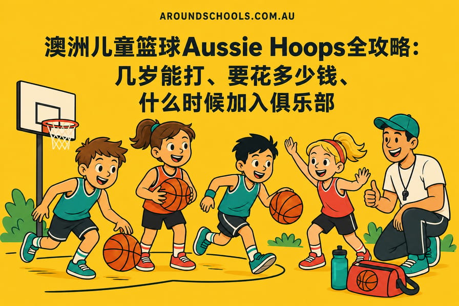 澳洲儿童篮球Aussie Hoops全攻略：几岁能打、要花多少钱、什么时候加入俱乐部