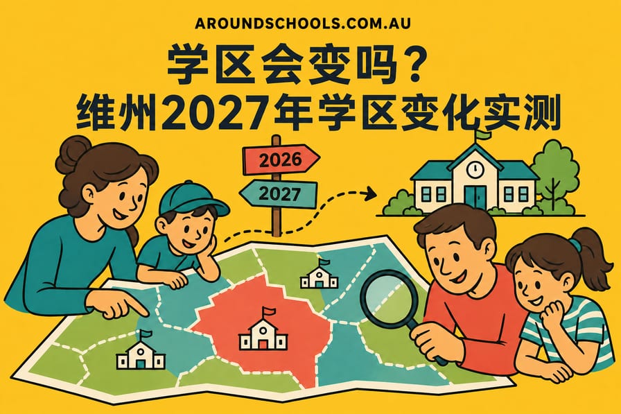 学区会变吗？维州2027年学区变化实测