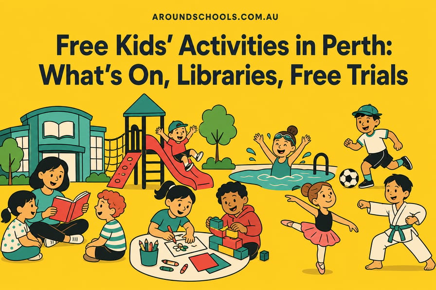 Free Kids' Activities in Perth: What's On, Libraries, Free Trials
