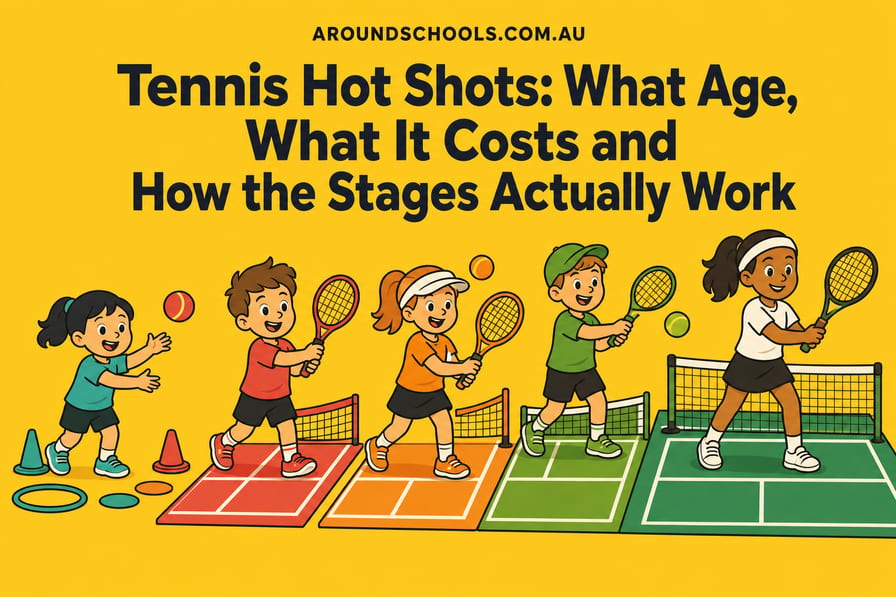 Tennis Hot Shots: What Age, What It Costs and How the Stages Actually Work