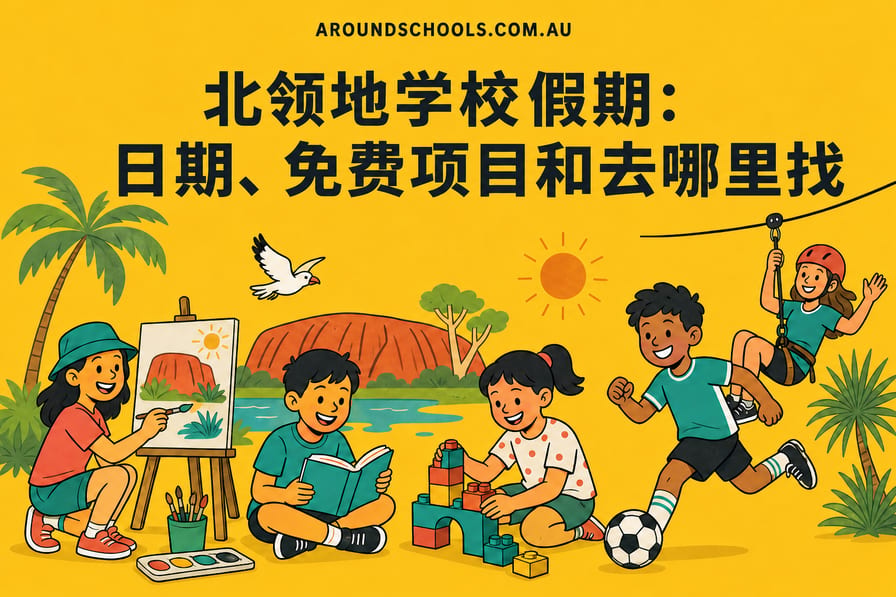 北领地学校假期：日期、免费项目和去哪里找