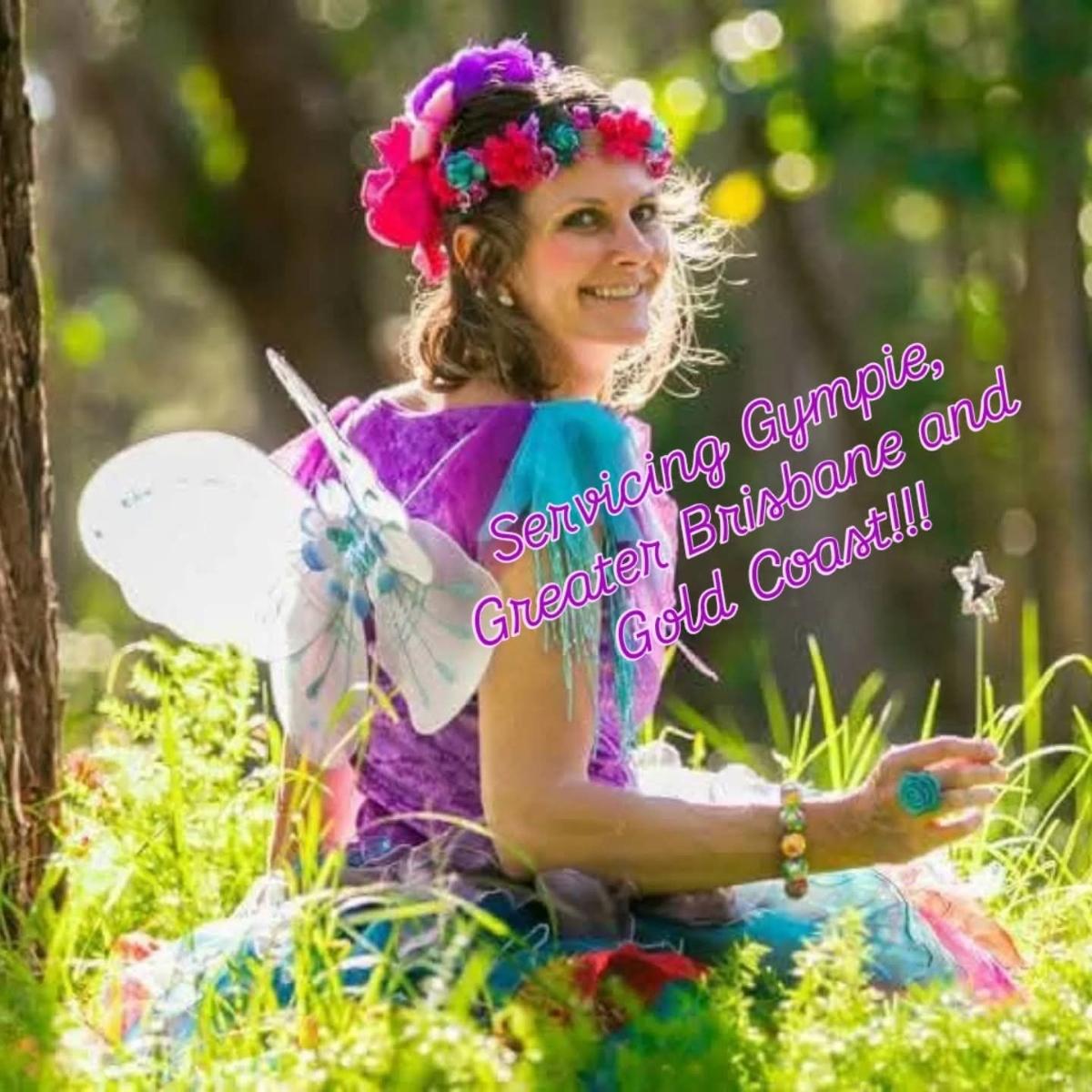 Sparkly Fairy Face Painting