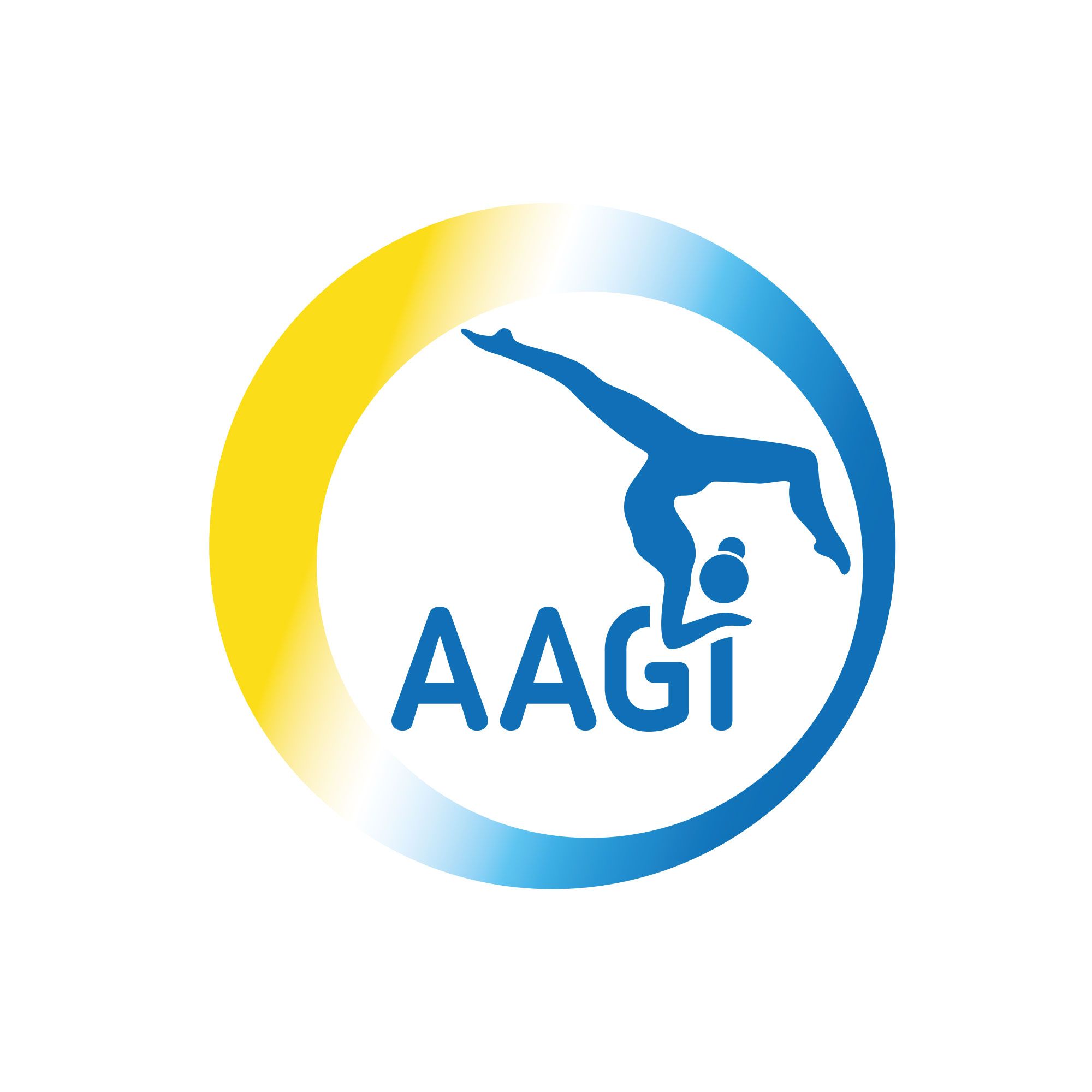 Academy of Acrobatics and Gymnastics International logo