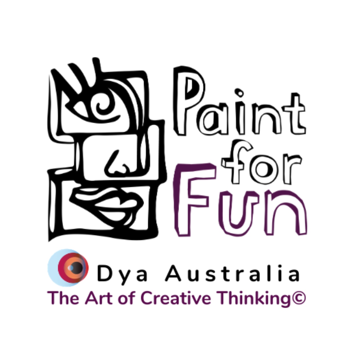 Dya Australia Pty Ltd (Paint for Fun) logo