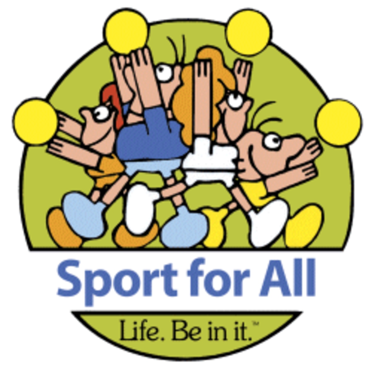 "Life. Be in it" - Sport for All logo