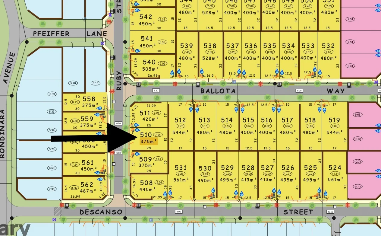 Lot 510 Ruby Street (1/3)