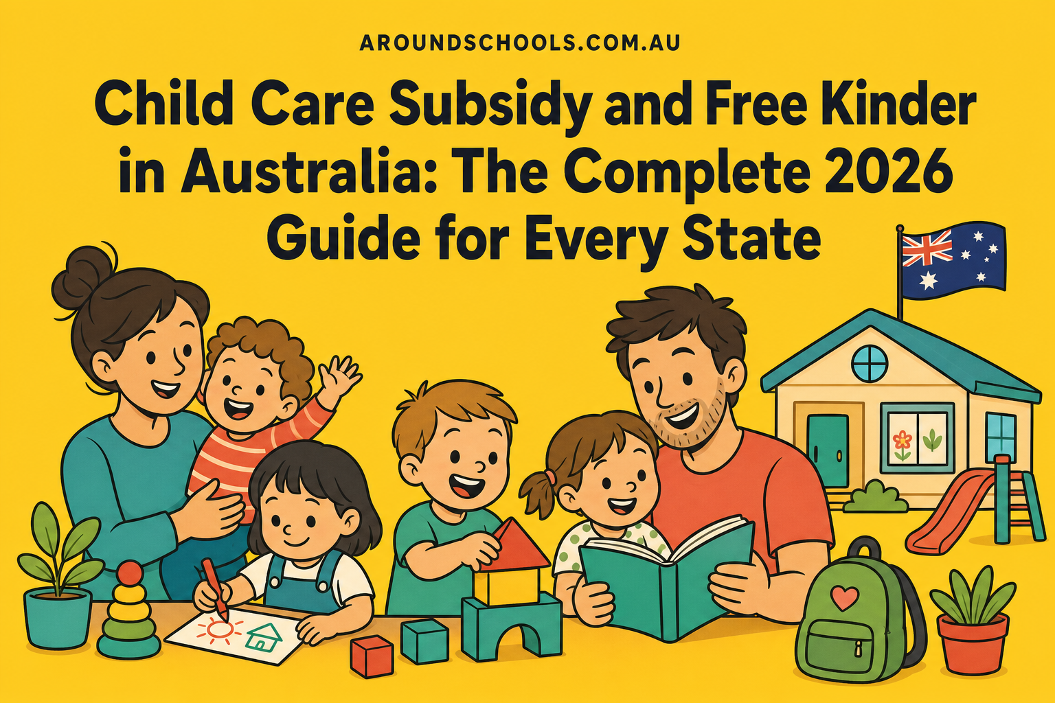 Child Care Subsidy and Free Kinder in Australia: The Complete 2026 Guide for Every State