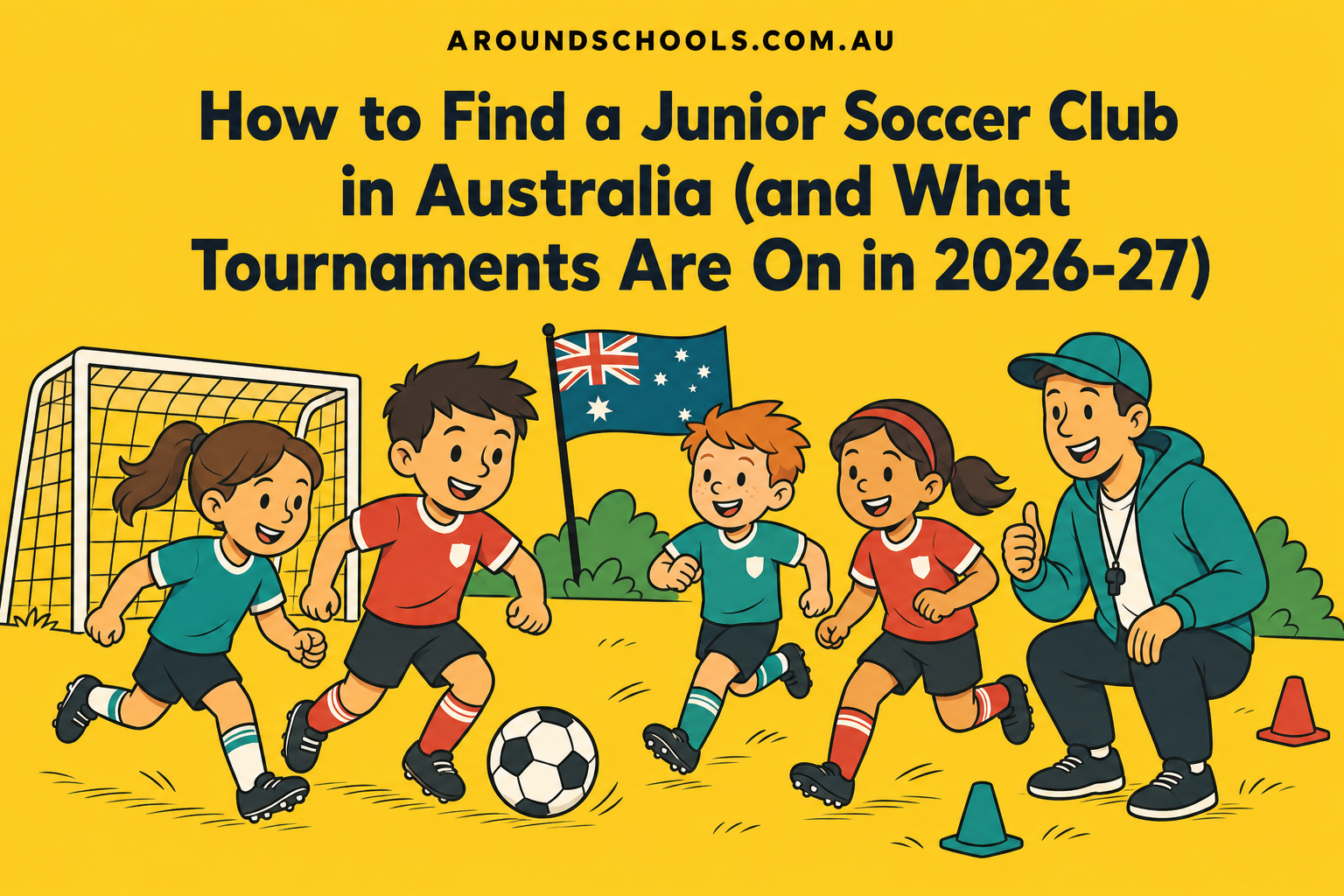 How to Find a Junior Soccer Club in Australia (and What Tournaments Are On in 2026-27)