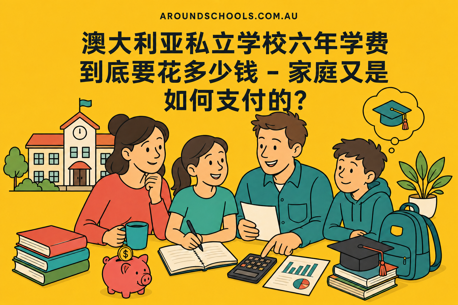 澳大利亚私立学校六年学费到底要花多少钱 - 家庭又是如何支付的？