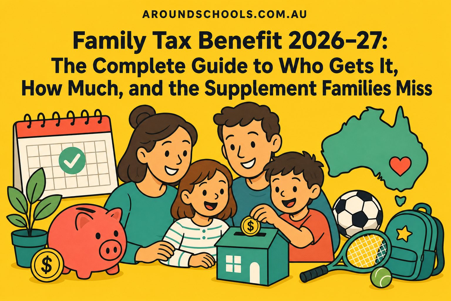 Family Tax Benefit 2026–27: The Complete Guide to Who Gets It, How Much, and the Supplement Families Miss