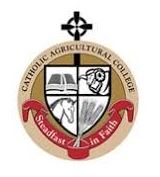 Catholic Agricultural College school logo