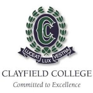 Clayfield College school logo