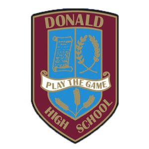 Donald High School school logo