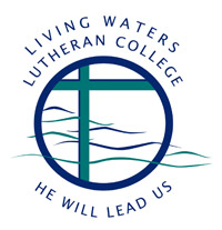 Living Waters Lutheran College school logo