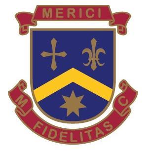 Merici College school logo