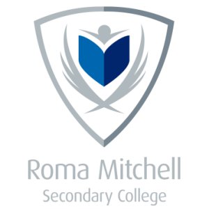 Roma Mitchell Secondary College school logo
