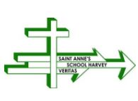 St Anne's Catholic School school logo