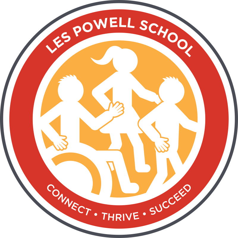 Les Powell School logo
