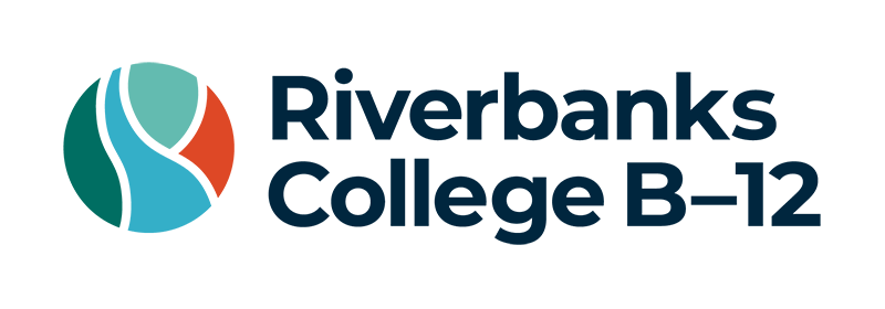 Riverbanks College B-12 logo